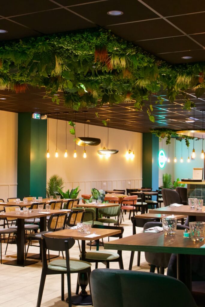 Salle du restaurant Le Coin Plaisir situé à Le Mans