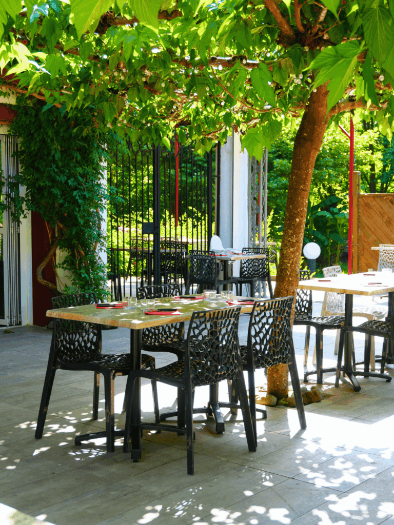 Terrasse Iduki Ostatua La Bastide Clairence
