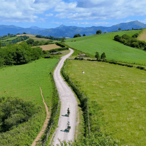 Vue montagnes Ride Elek Saint Pee sur Nivelle