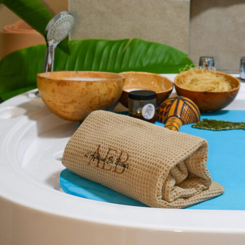Un soin de l'institut l'Afrique En Beauté au Havre