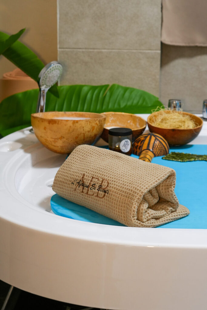 Un soin de l'institut l'Afrique En Beauté au Havre