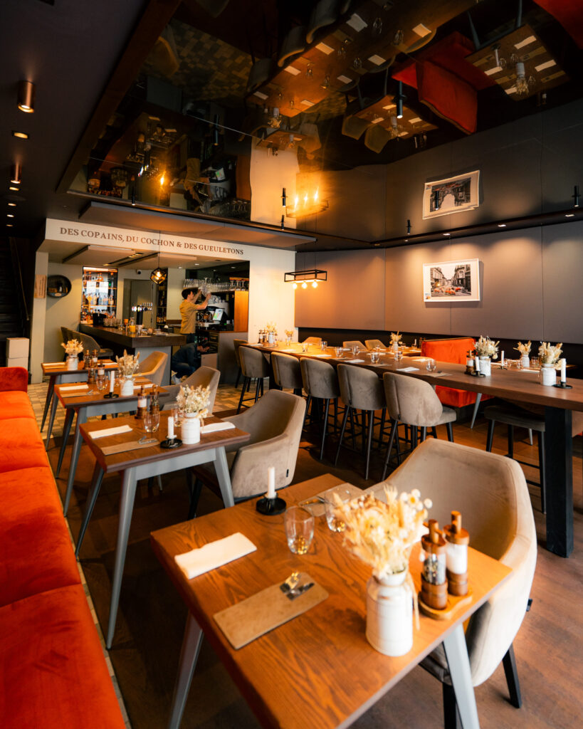 La déco de la salle du restaurant L'Auberge Renanaise à Saint-Renan