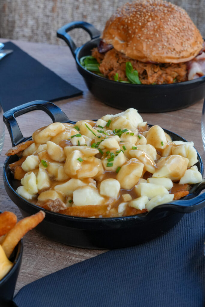 Une poutine du restaurant la Cabane Maltée au Havre