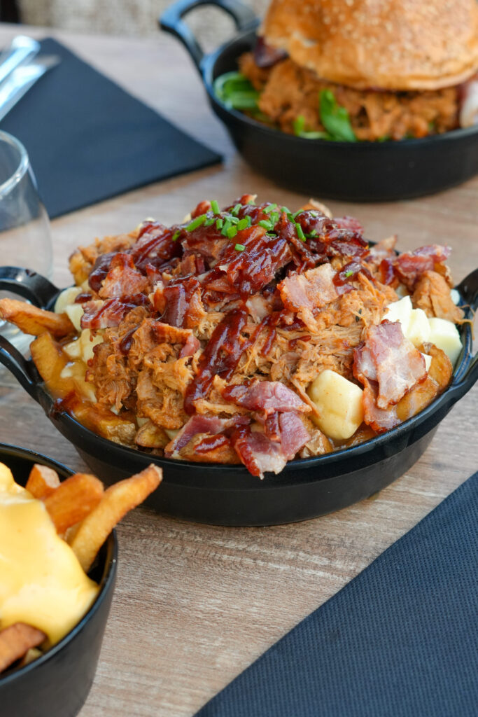 Une poutine du restaurant la Cabane Maltée au Havre