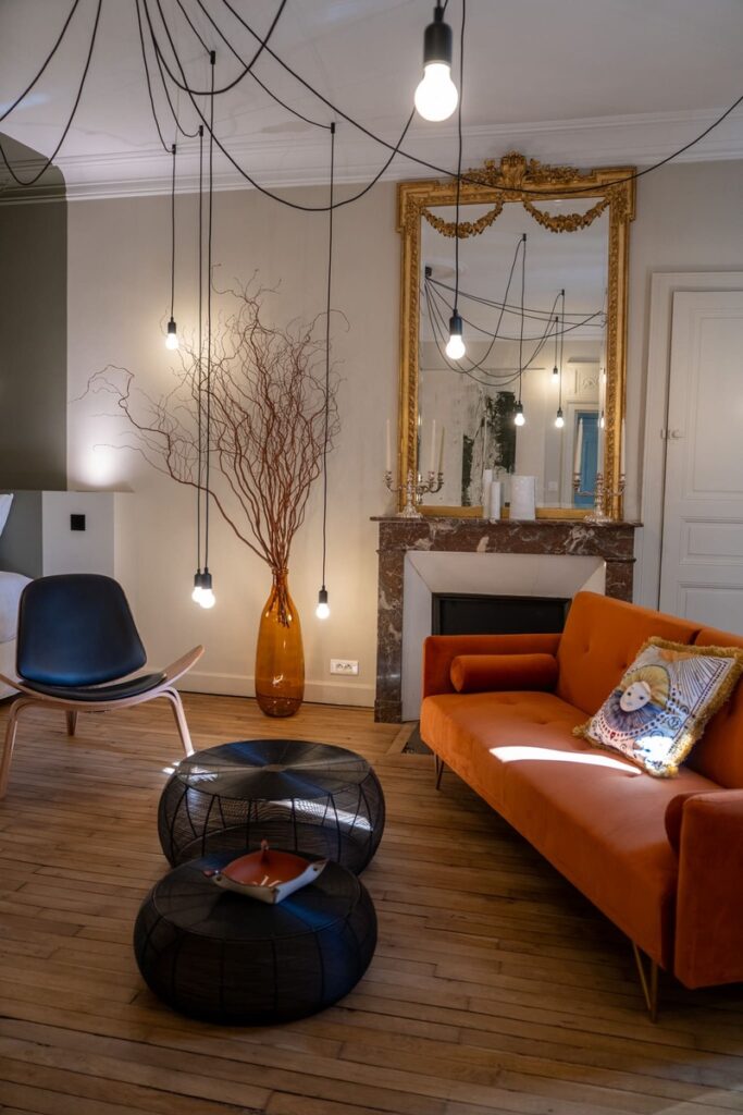 La décoration de la suite Raynaud dans La Maison Durieux vue de l'extérieur, chambres d'hôtes luxueuses situées à moins de 10 minutes de Limoges
