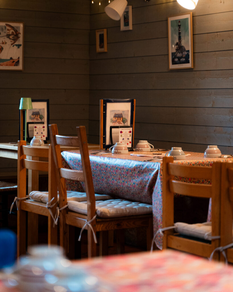 La déco du restaurant Ty Gwechall à Porspoder