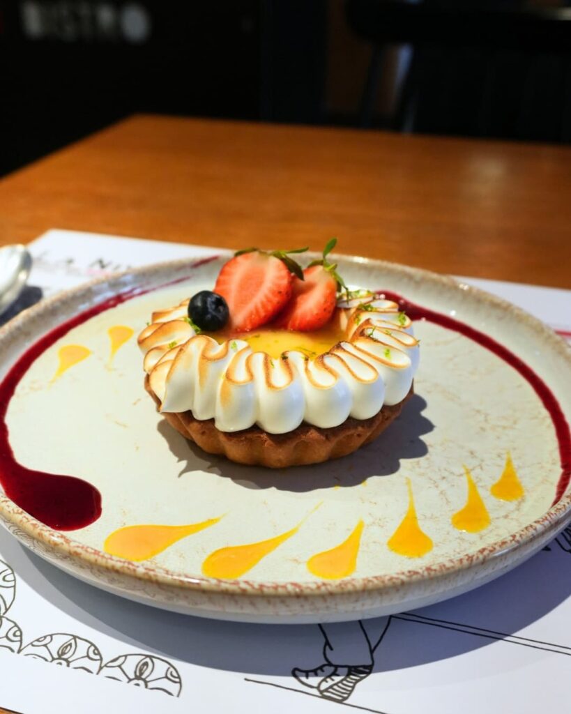 dessert du bistrot la nivelle à saint pee sur nivelle