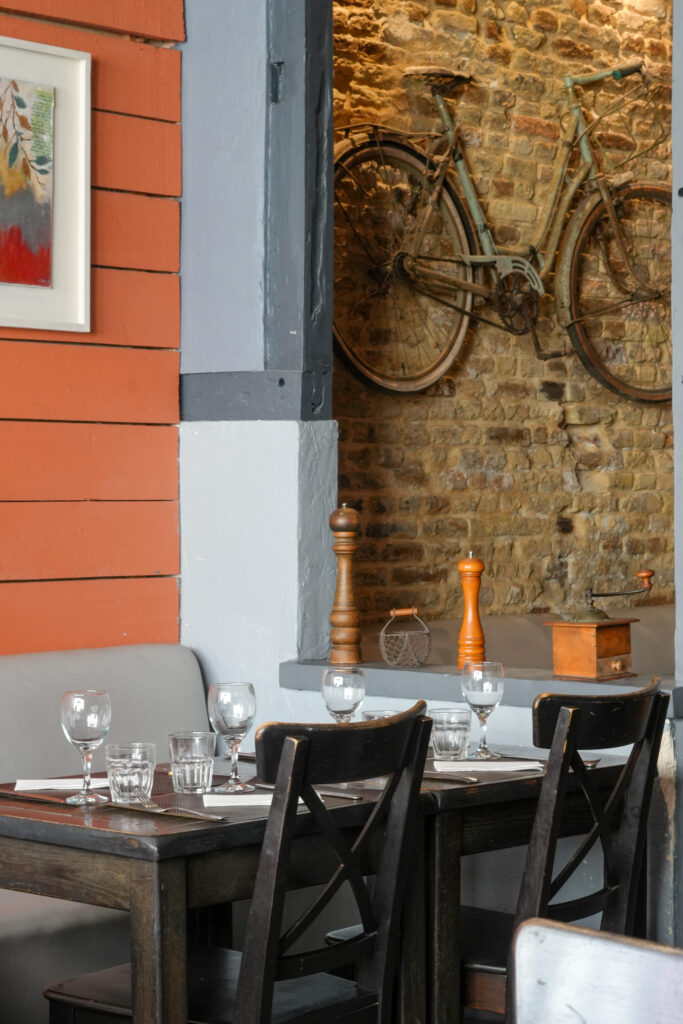 Des tables du restaurant Le Garde-Manger au Havre