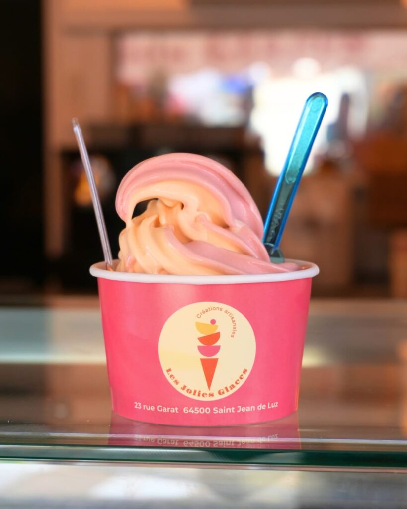 glace à l'italienne les jolies glaces à saint jean de luz