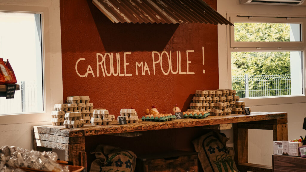 Les produits frais de La Ferme de la Jalousie à Saint-Aignan de Cramesnil