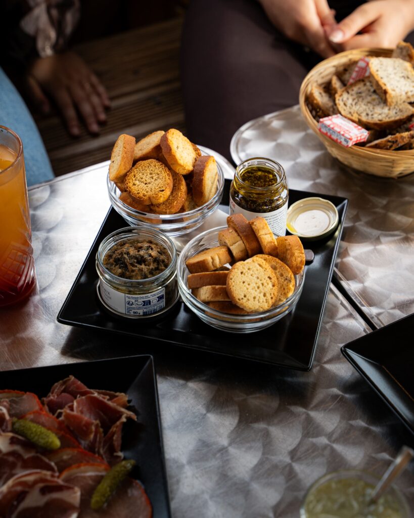 Les tartinable du bar/snak Le No Name à Landunvez