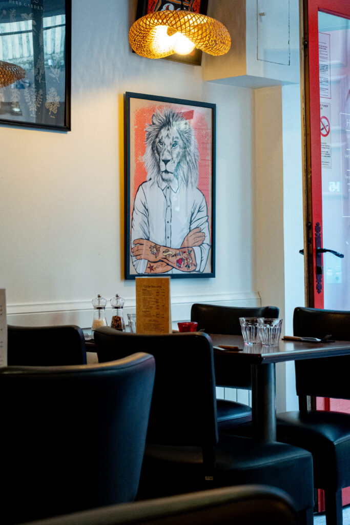décoration restaurant mojo rouen