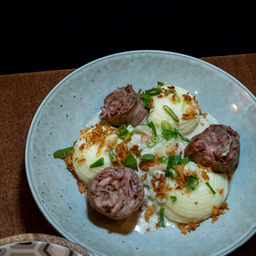 Un plat du restaurant le mojo à rouen