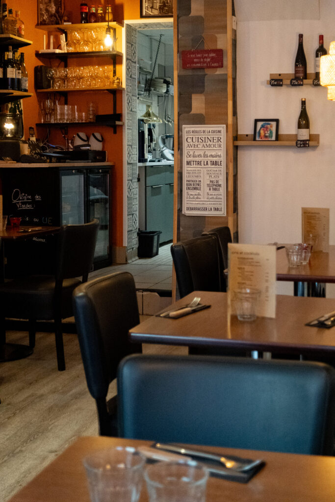 Décoration du restaurant le mojo à rouen