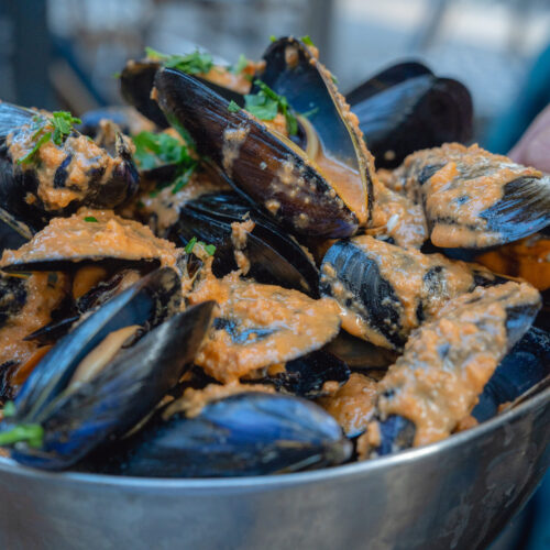 La spécialité moules de la Casa Marina à Gruissan