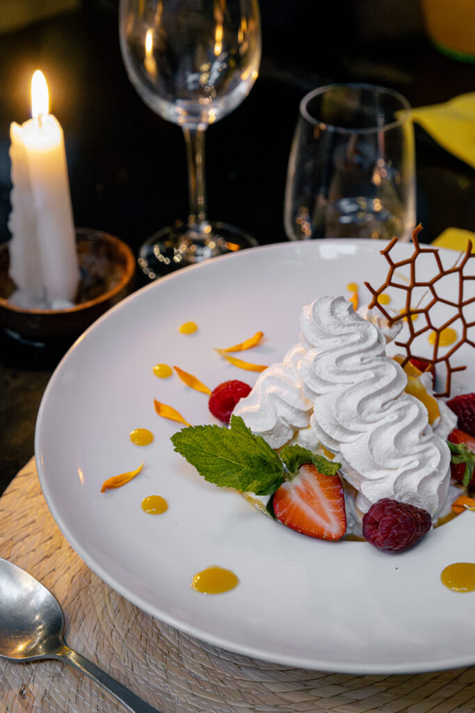 La pavlova du restaurant Le Sud à Perpignan