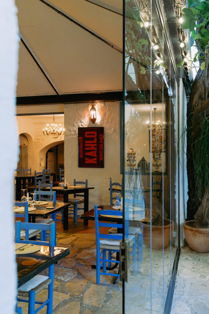 La salle du restaurant Le Sud à Perpignan