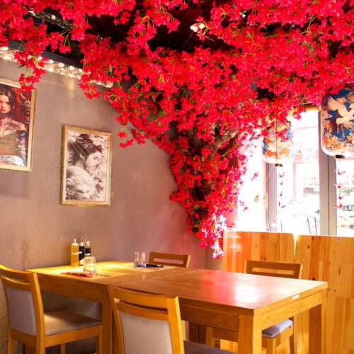 table restaurant à volonté chinois BBQ Sushi Club à Le Mans