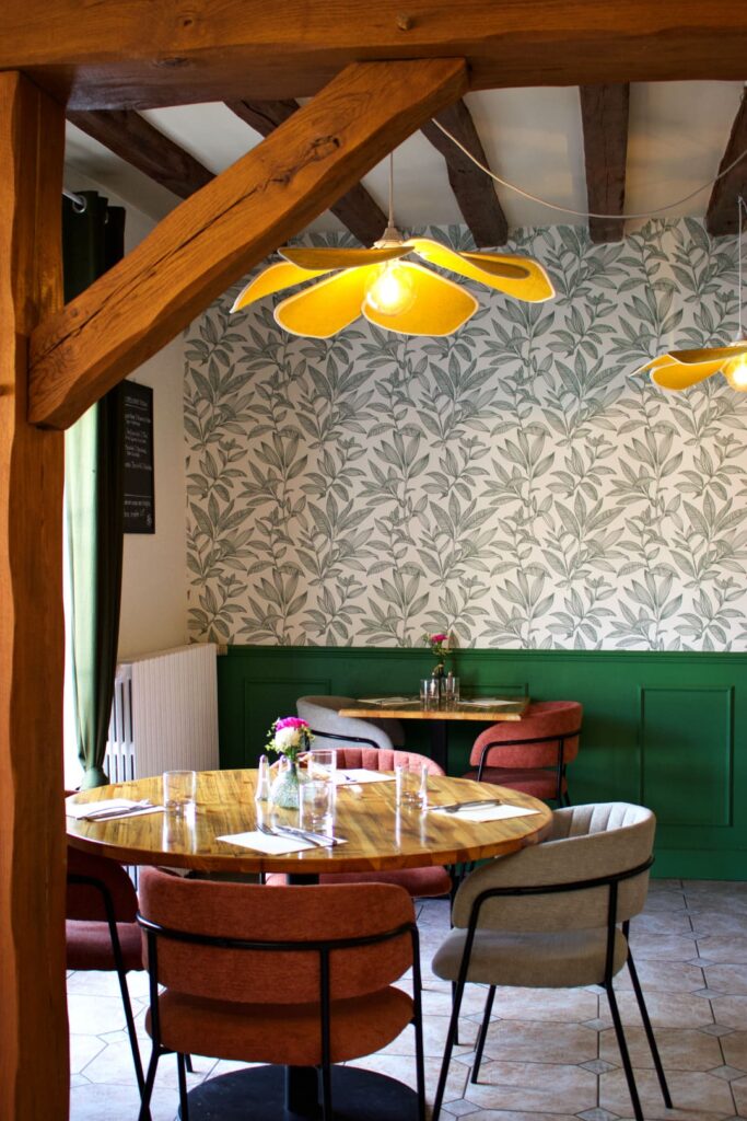 Table restaurant les 4 saisons à Bonnetable en Sarthe, cuisine traditionelle revisitée