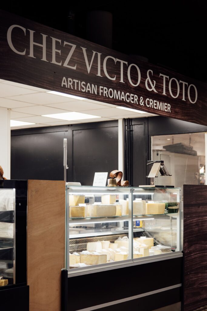 La devanture aux Halles d'Avignon
