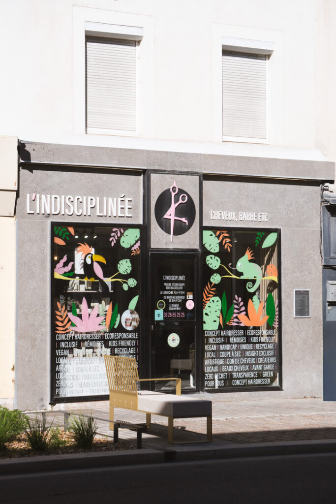 Le salon L'Indisciplinée est installé rue Gambetta à Reims