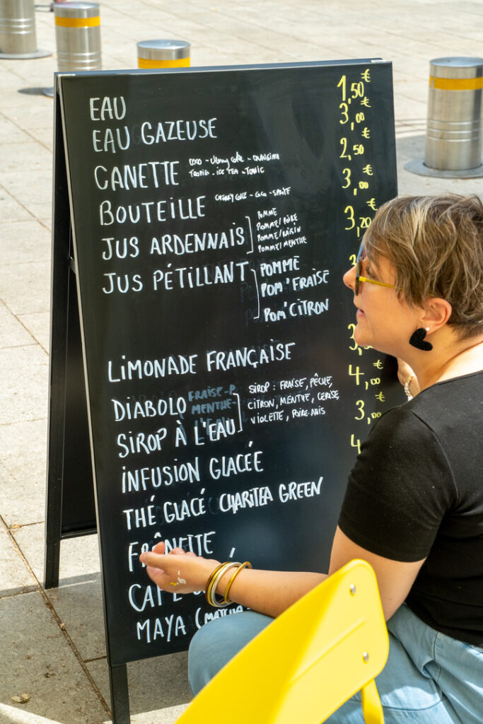 Lydie est installée sur les Promenades de Reims depuis mars 2026