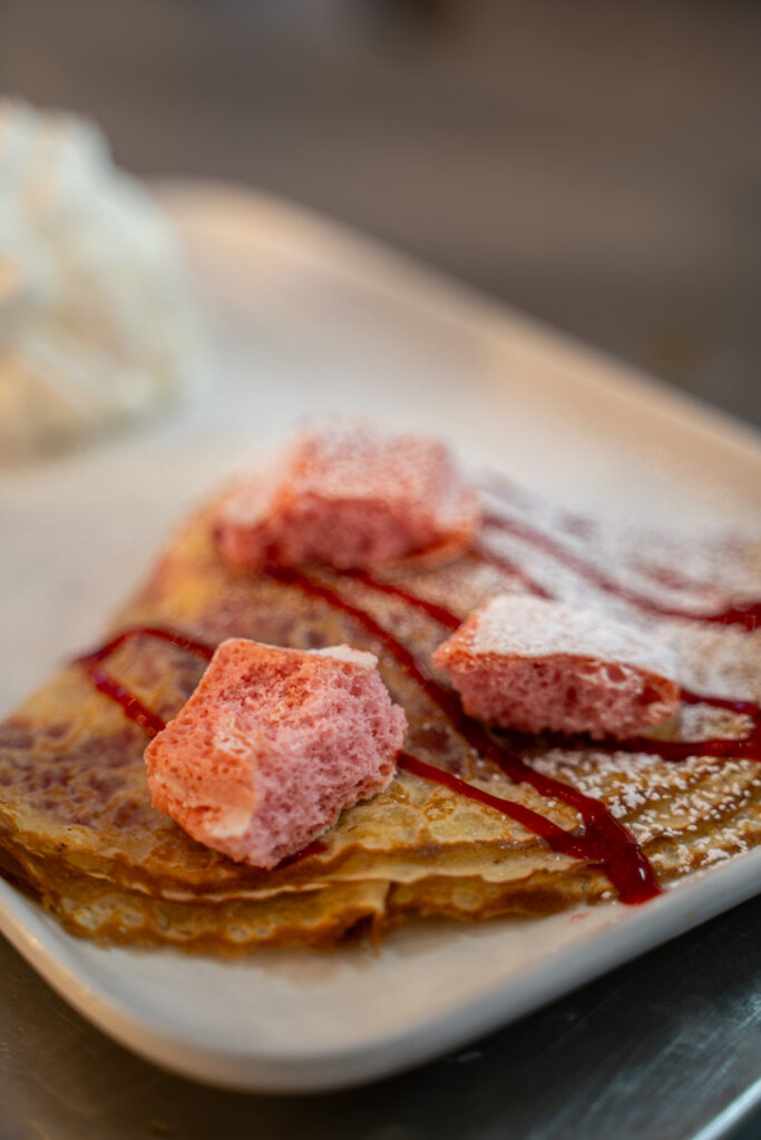 La crêpe Biscuit Rose