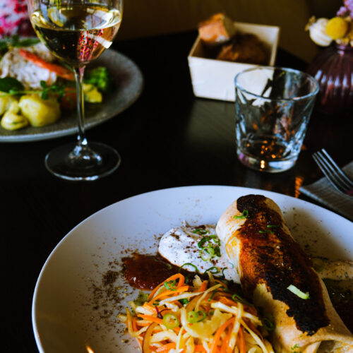 Les plats du restaurant les Canailles