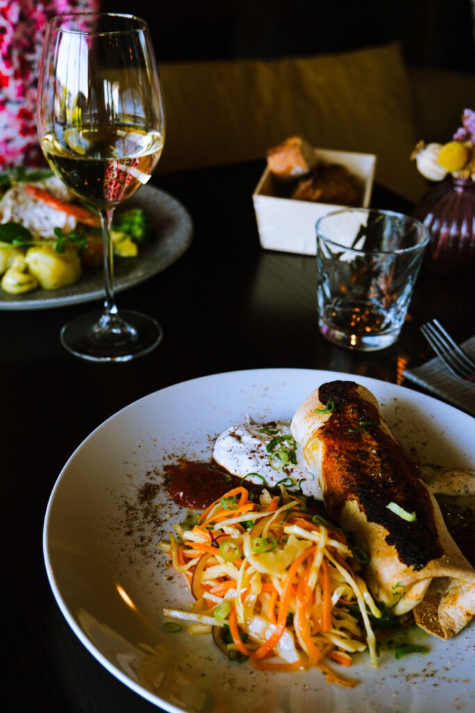 Les plats du restaurant les Canailles
