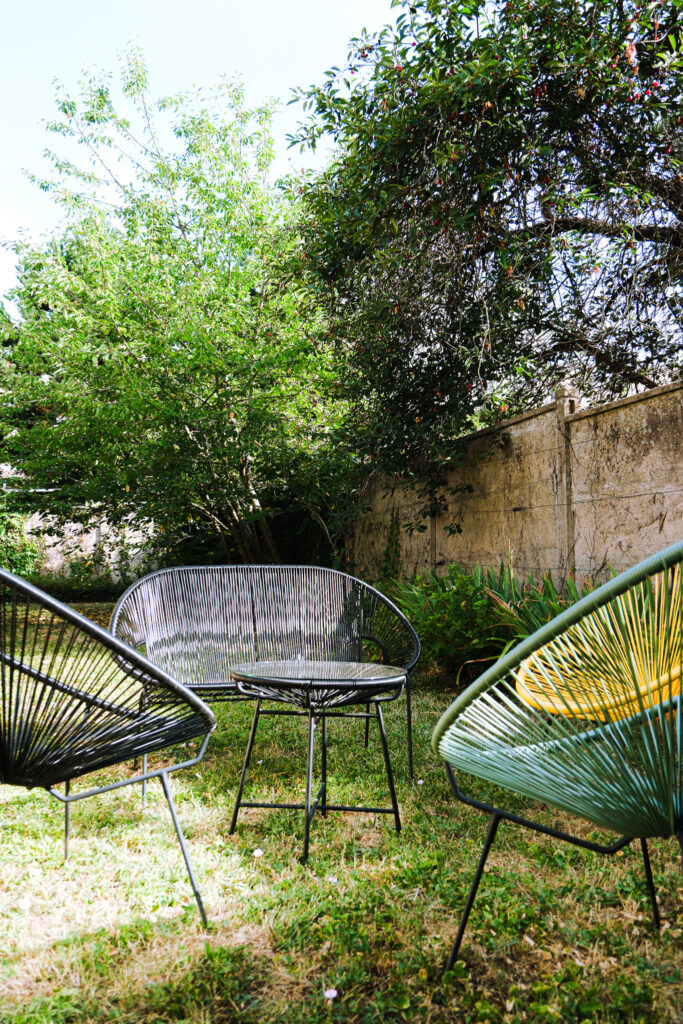 Le jardin chez étoile bronzage