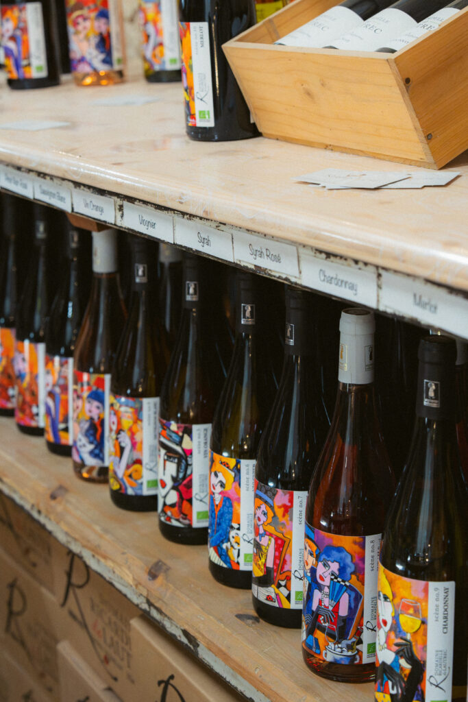 Les cuvées du Domaine Ricardelle de Lautrec à Coursan