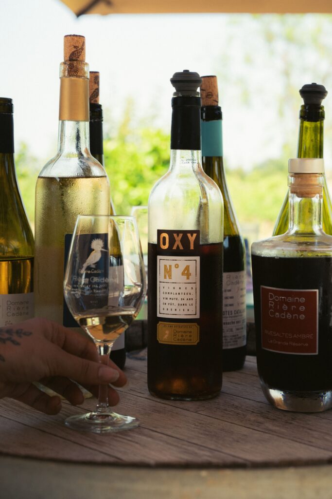 Cuvées du Domaine Rière Cadène à Perpignan