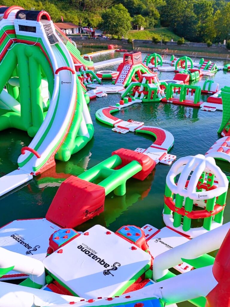 Drone parc Aquazone saint pee sur nivelle