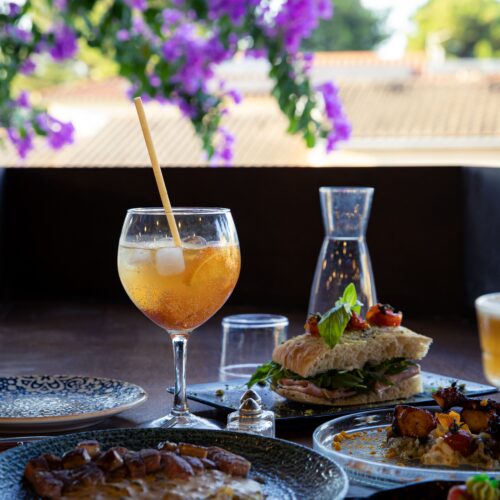 Cocktail du Comptoir Rocatin à Laroque-des-Albères