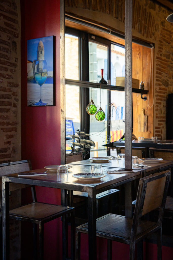 La salle du Comptoir Rocatin à Laroque-des-Albères