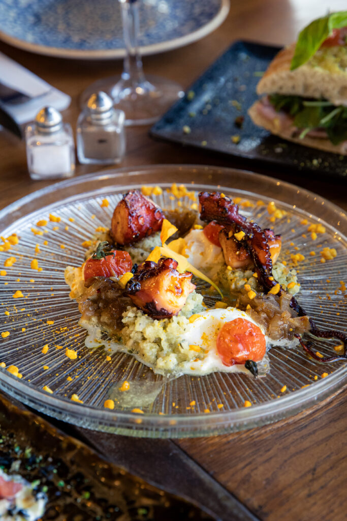 Le poulpe fusion du Comptoir Rocatin à Laroque-des-Albères