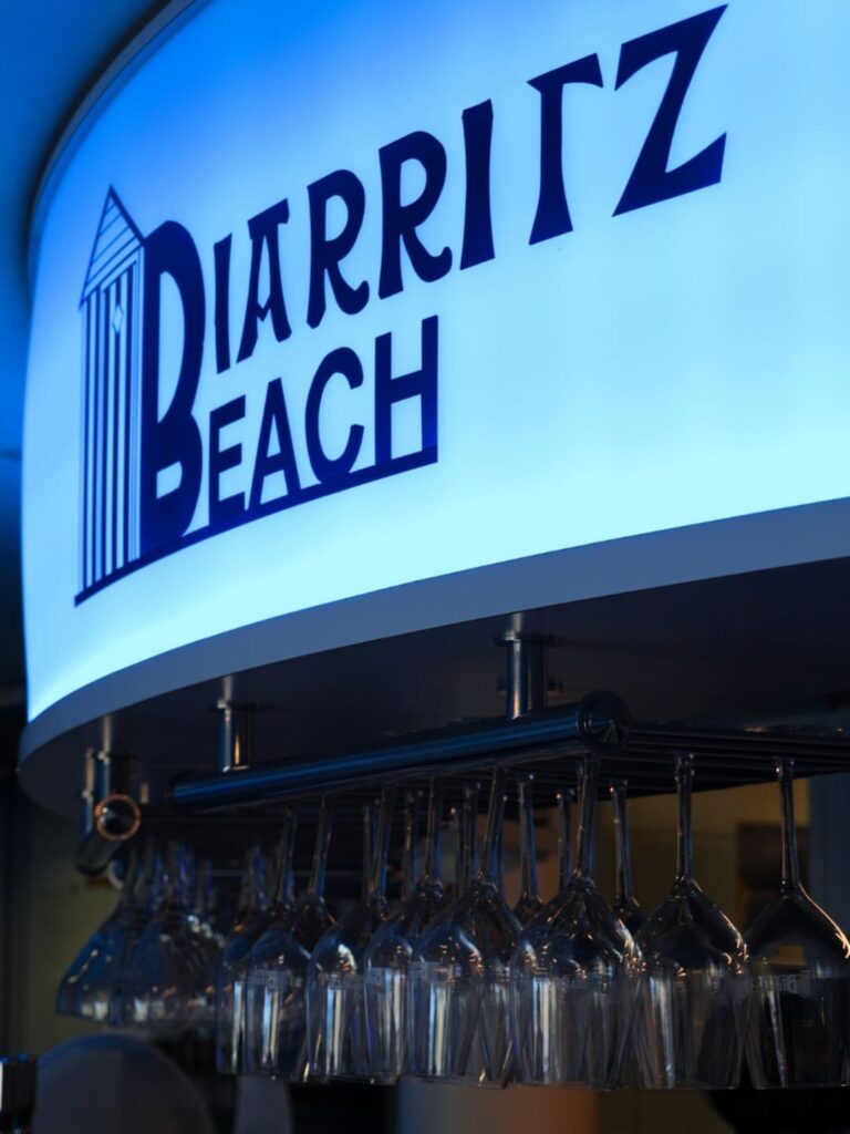 Logo biarritz beach