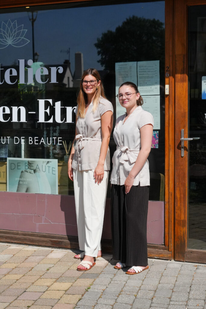 Mélanie et Lara de l'Atelier du bien-être à Saint-Vigor d'Ymonville