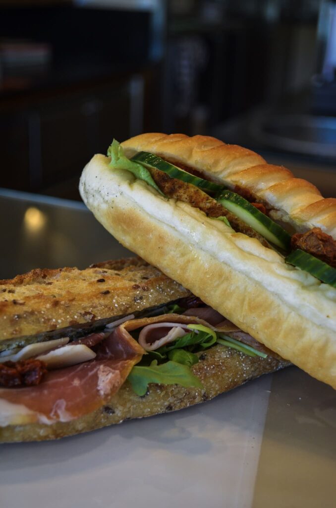 Des sandwichs faits maison de la boulangerie coffee-shop Bonne Heure à Chambray-lès-Tours