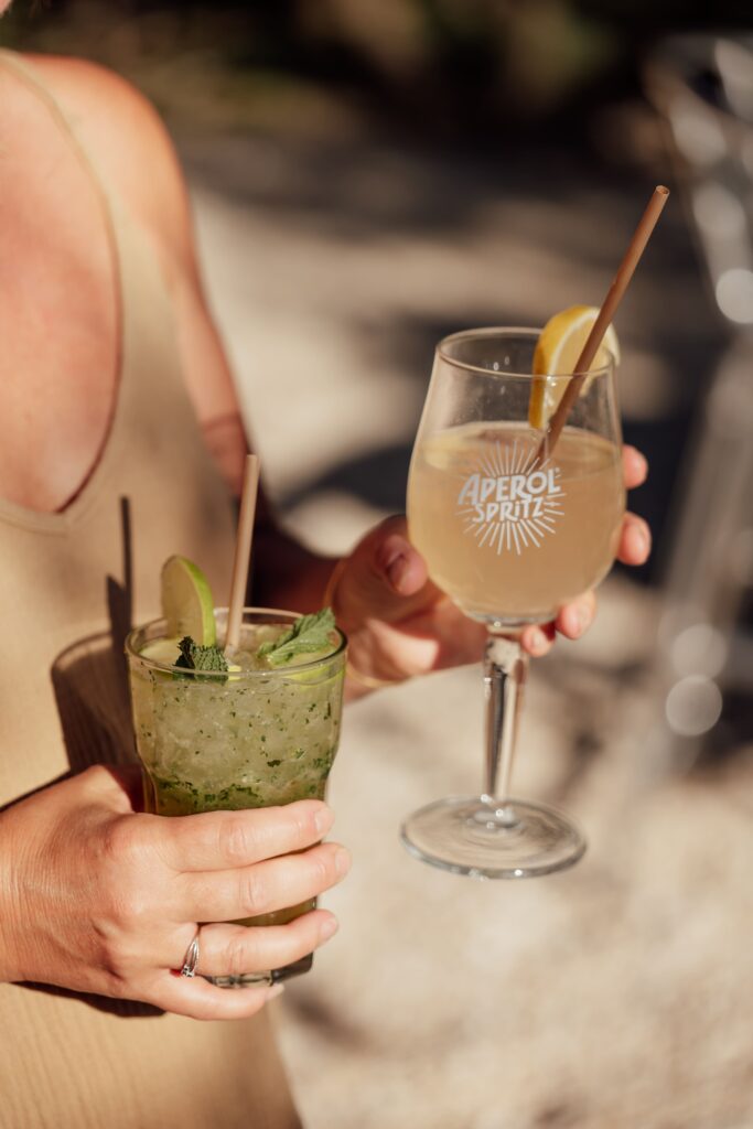Les délicieux cocktails de la carte