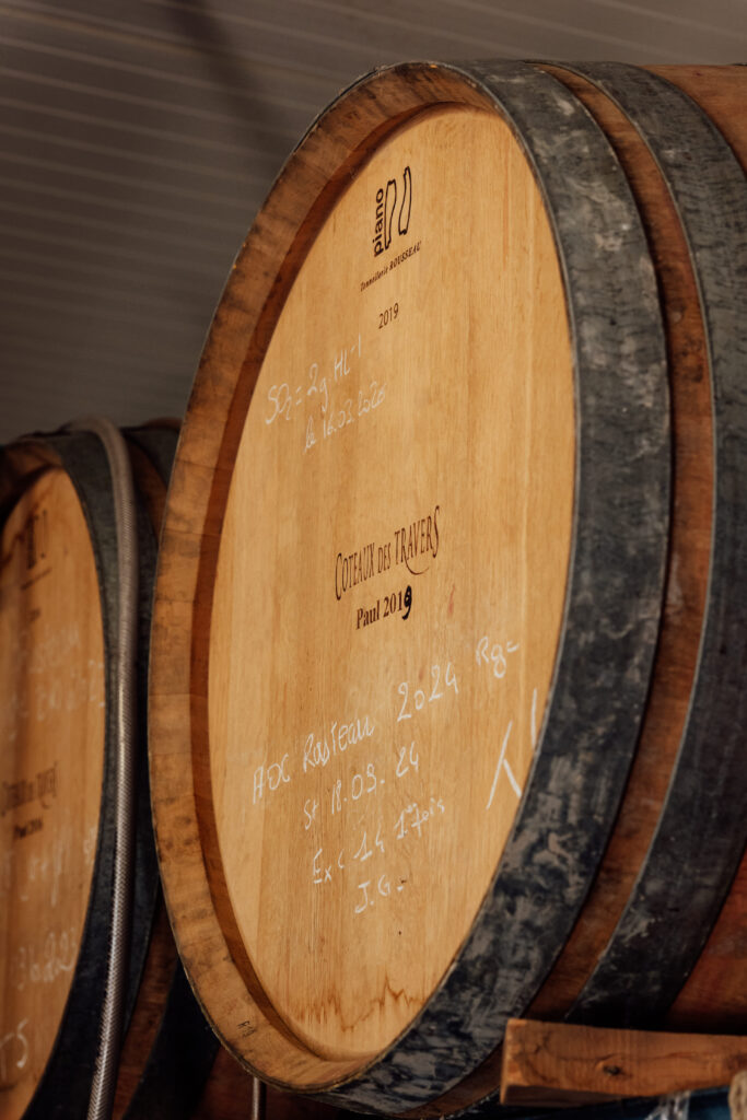 Le chai à barriques