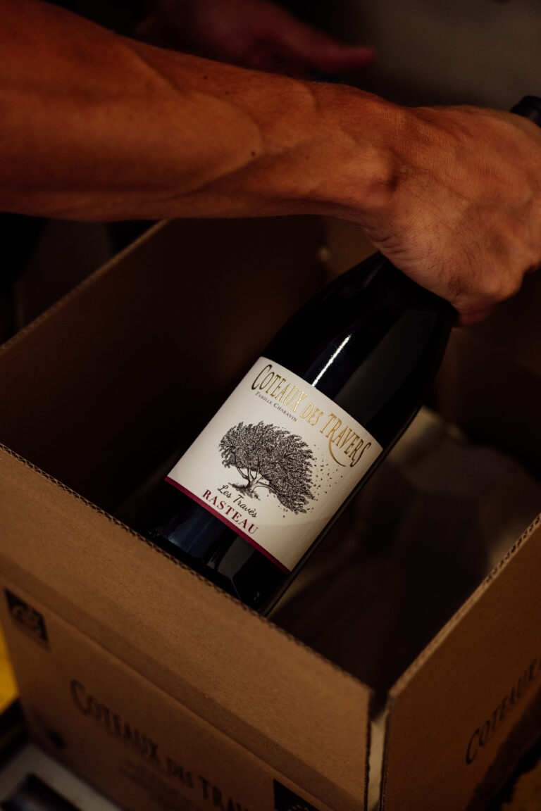 Chaque bouteille est soigneusement emballé