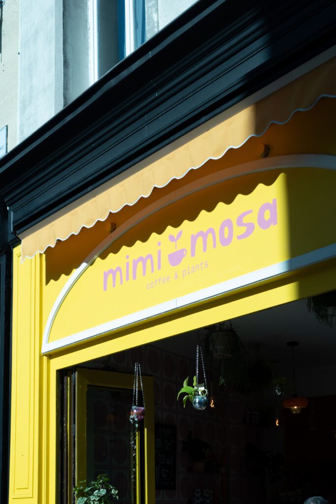 devanture MimiMosa à Rouen