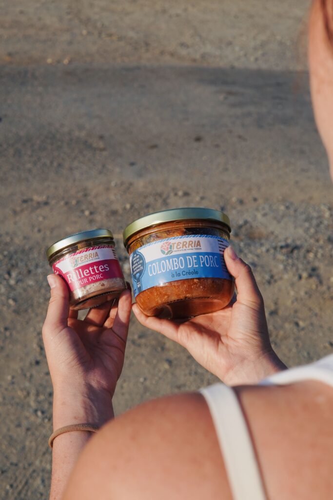 Les produits de producteurs locaux de la ferme Gwel Ar Mor à Saint-Pabu