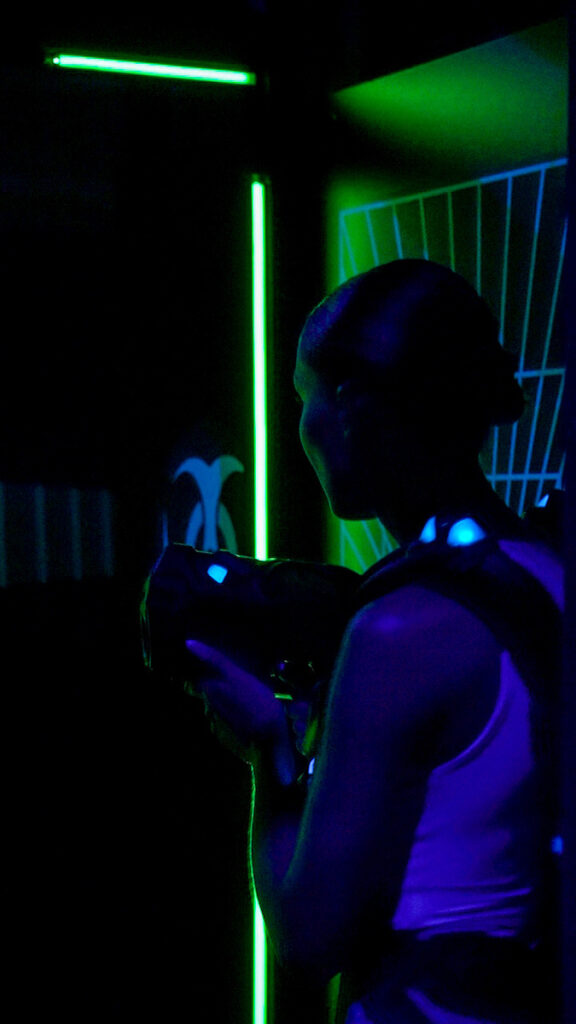 Le laser game du Laser Game Évolution de Mondeville