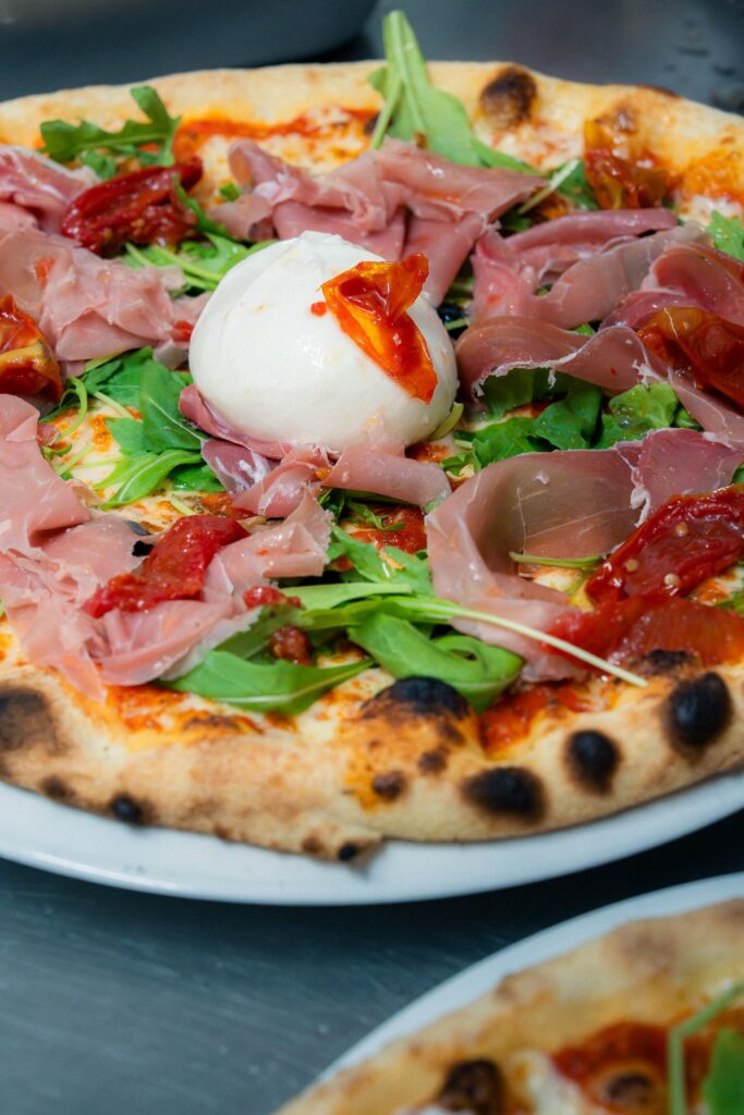 Pizza de Margherita à Gruissan
