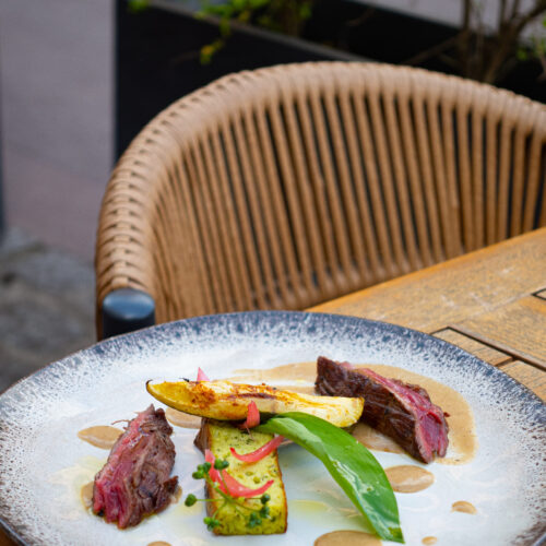 plat du restaurant l'incontournable à rouen