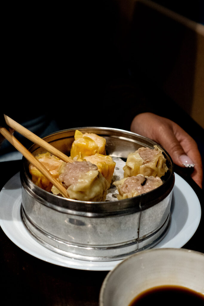 bouchées vapeur maison du restaurant ho lamian à rouen