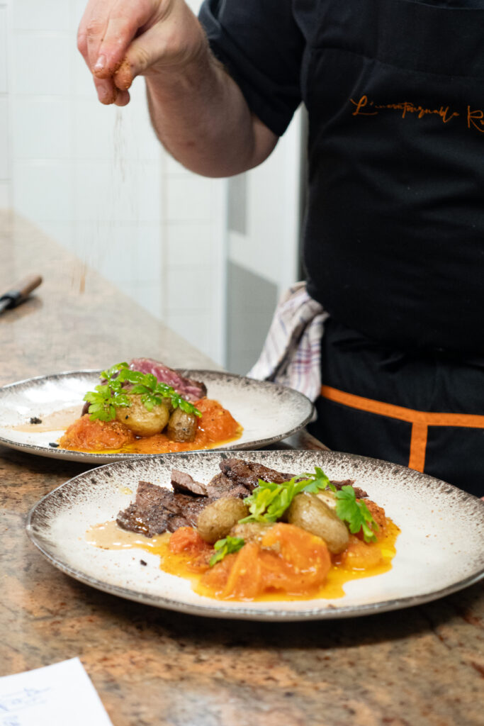 plat du restaurant l'incontournable à rouen