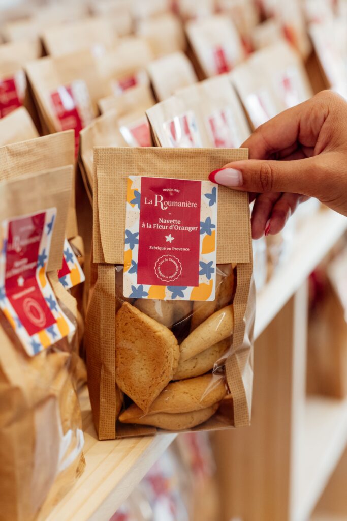 Les biscuits à retrouver à La Roumanière